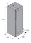 Превью картинка Шкаф винный  Asko WCN111942G #2