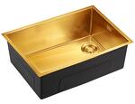Превью картинка Металлическая мойка EMAR EMB-660(UN) PVD Golden #1
