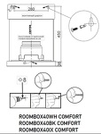 Превью картинка Цилиндрическая вытяжка Meferi RoomBox40BK COMFORT #2
