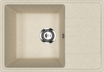 Превью картинка Гранитная мойка Weissgauff WG 60002 Classic Ivory #1