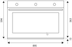 Превью картинка Электрический духовой шкаф Bertazzoni F909PROEKX #4