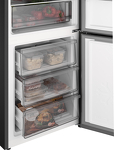 Превью картинка Холодильник с нижней морозилкой Weissgauff WRK 185 Total NoFrost Inverter Black Glass #20