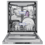 Превью картинка Посудомоечная машина 60см встраиваемая Meferi MDW6073 ULTRA #2