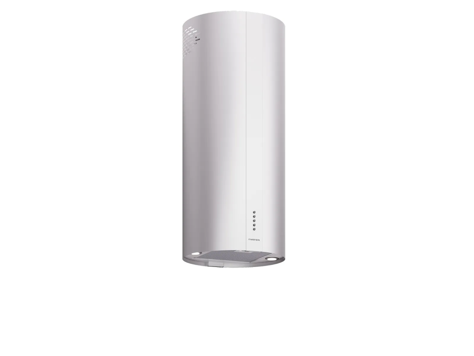 Фото Островная вытяжка Meferi TUBE40WH ISLA POWER